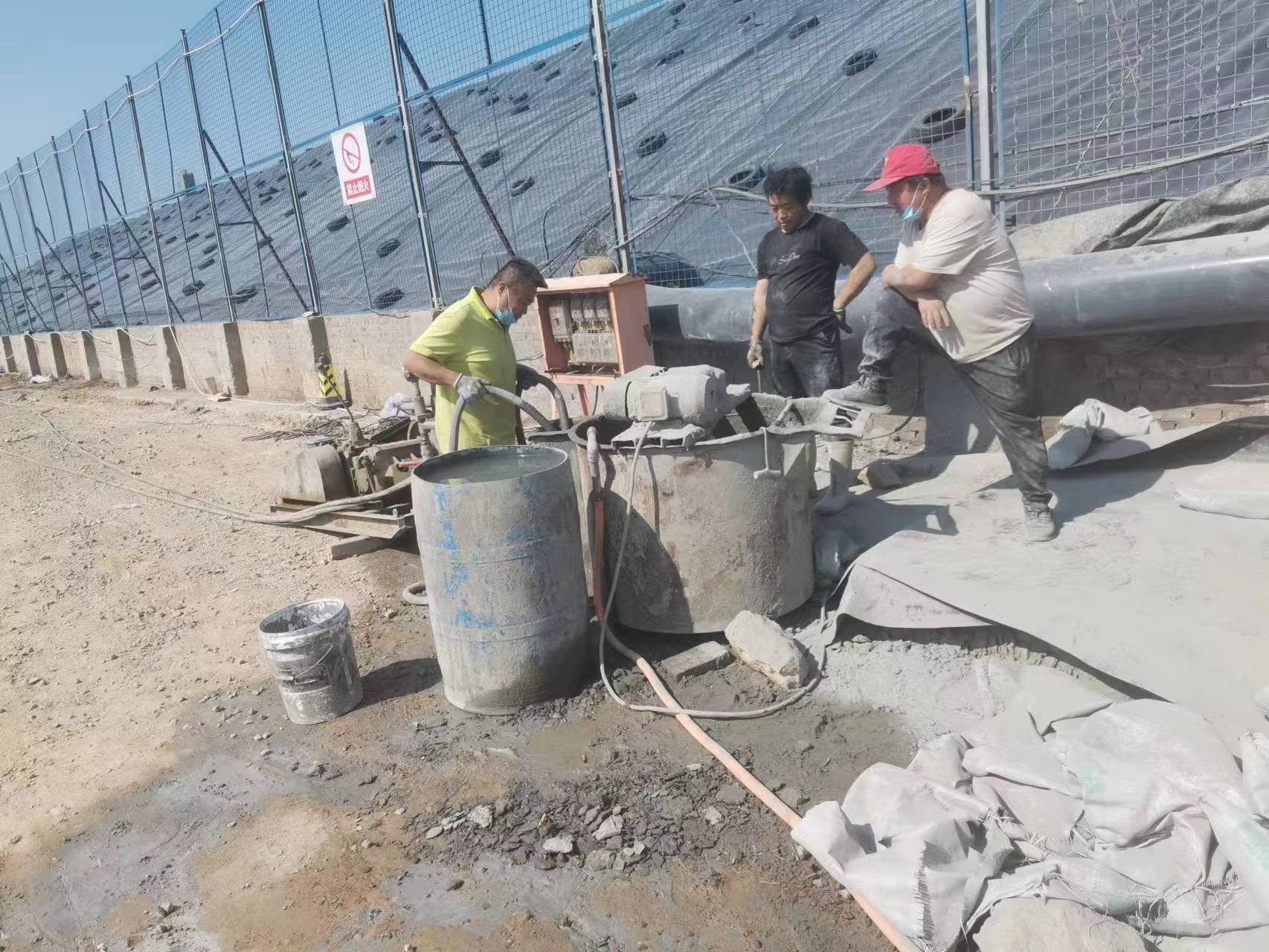 济水街道袖阀管注浆