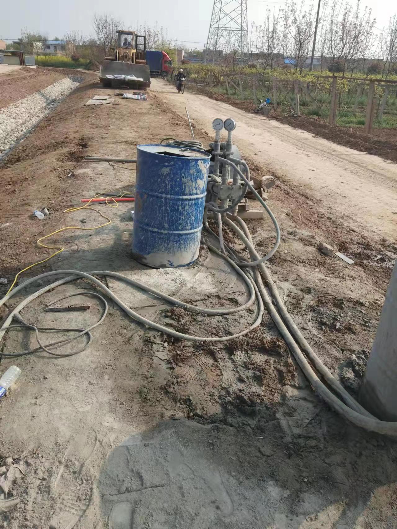 济水街道顶管注浆